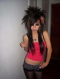 Nice steamy hot compilation of amateur emo hotties